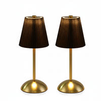 LED TISCHLAMPE Helixis 11.5/11.5/30 - Schwarz, Metall (11.5/11.5/30cm) - ZMH