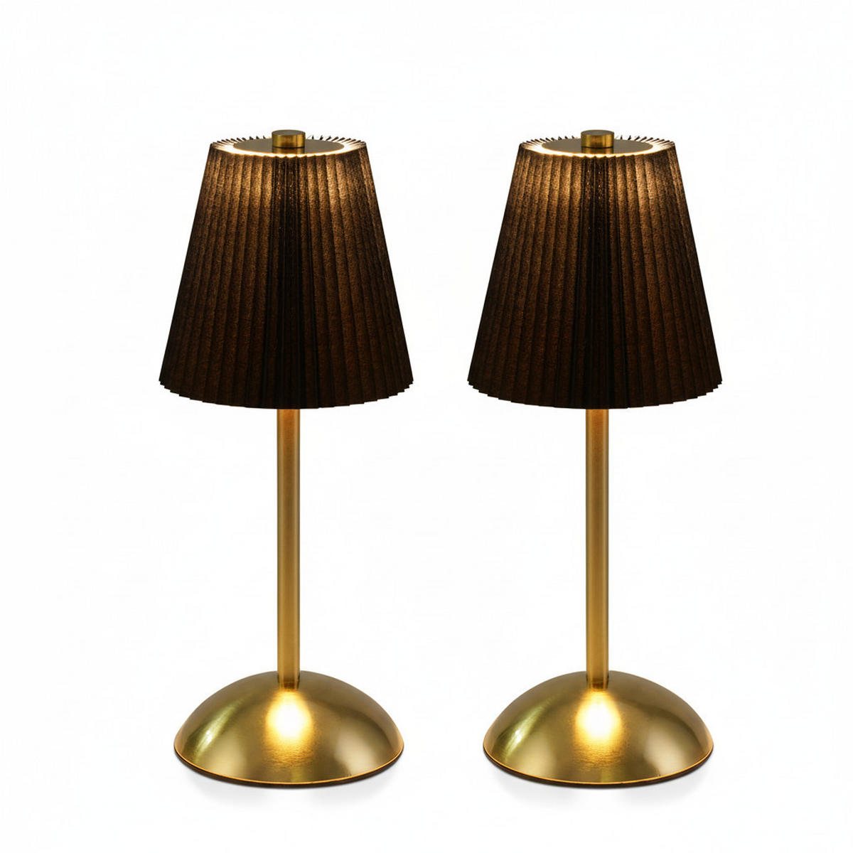 LED TISCHLAMPE Helixis 11.5/11.5/30 - Schwarz, Metall (11.5/11.5/30cm) - ZMH