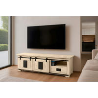 LOWBOARD LIBRO - Beige, Holz (160/50/45cm) - SAM
