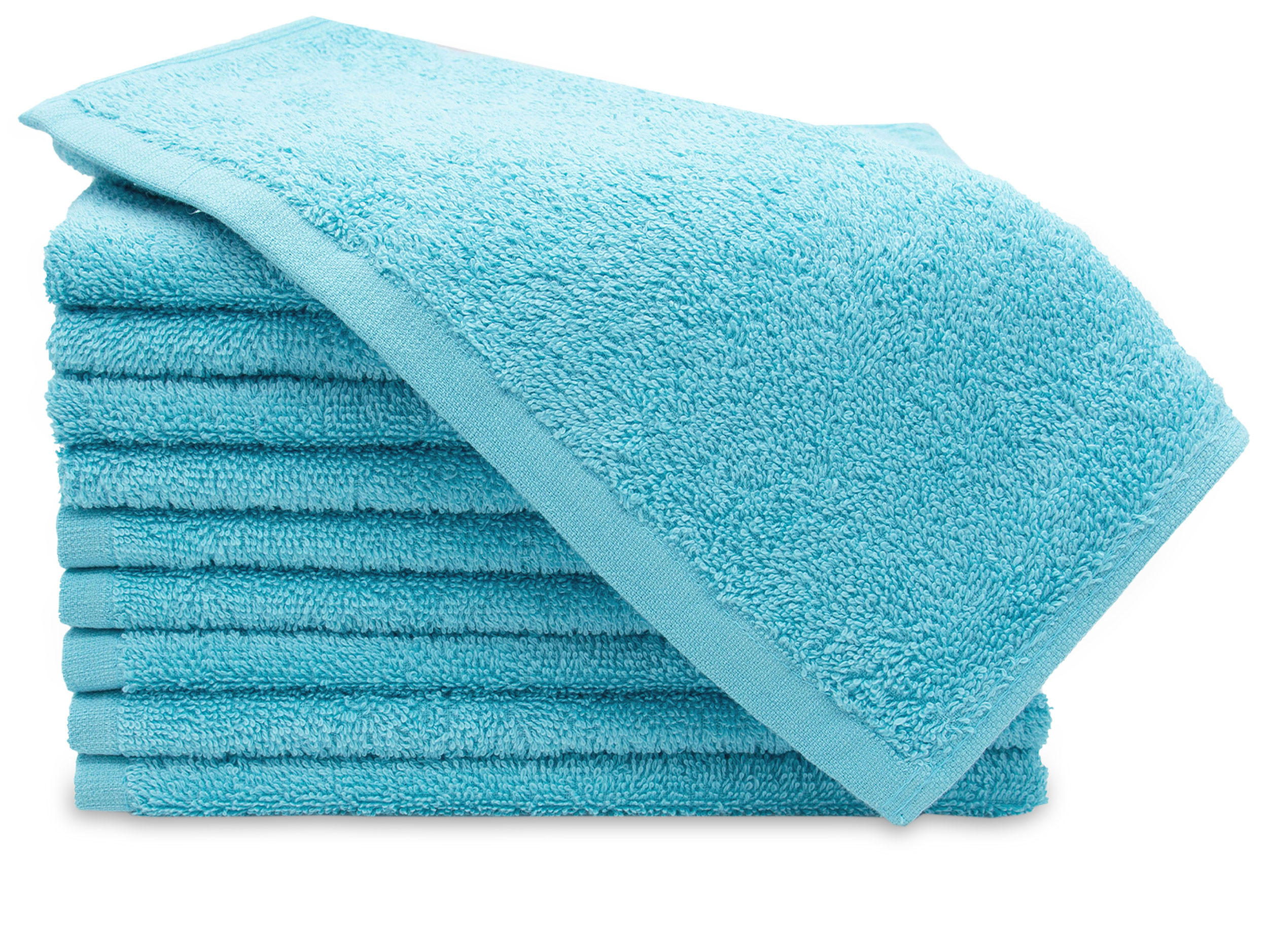 GÄSTETÜCHER, 10er-Set, 30x50 cm, 100% Baumwolle, Blau - Blau, Textil (30/50cm) - Zollner