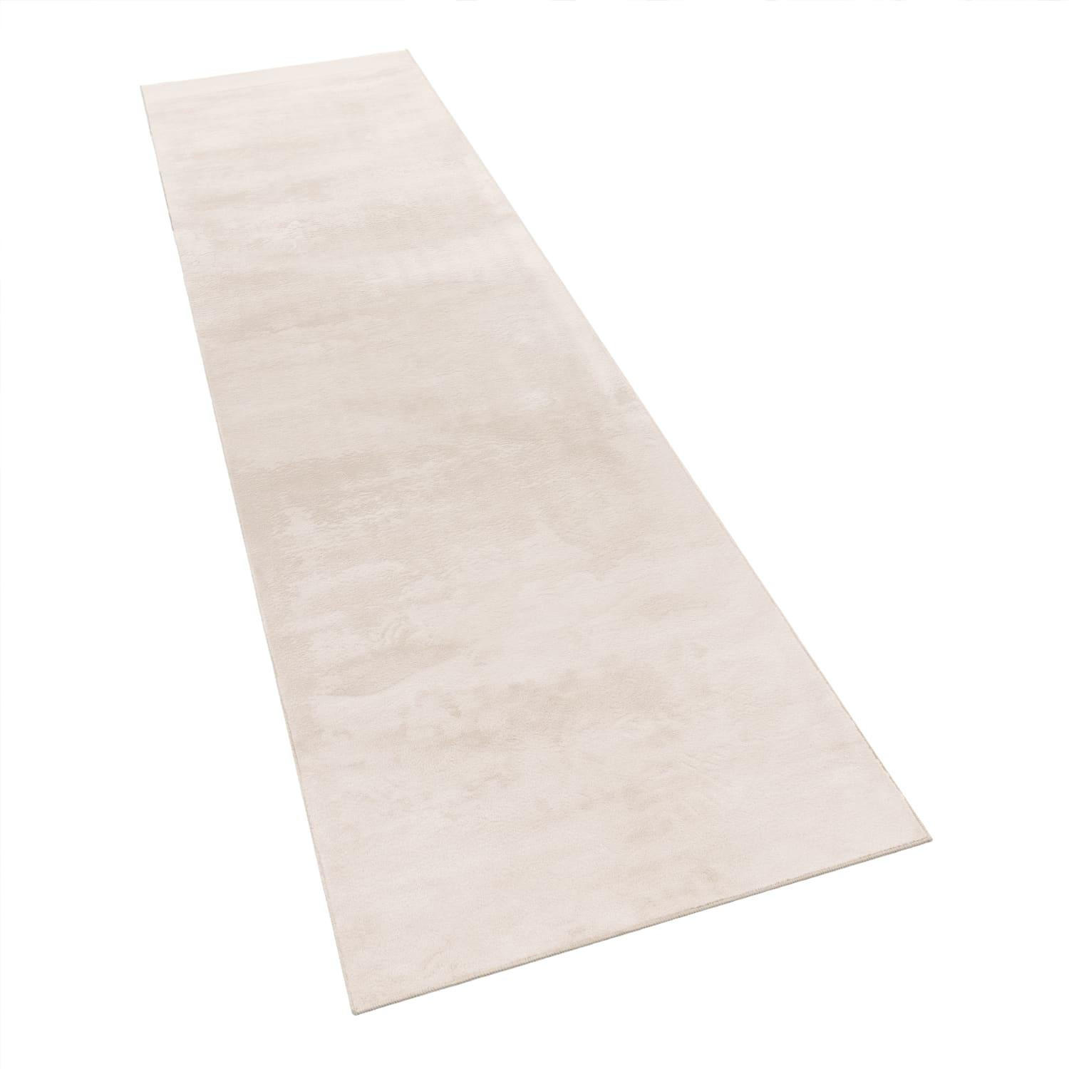 HOCHFLORTEPPICH 80/300 SOFT 380 - Creme, Kunststoff (80/300cm) - Paco Home