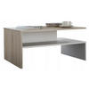 COUCHTISCH OLA Sonoma Eiche-Weiß 100/48/50 cm - Multicolor, Holzwerkstoff (48/100/50cm) - Matkam Möbel