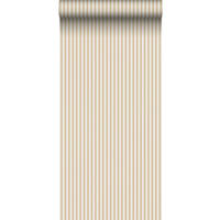 TAPETE Streifen 53 cm x 10.05 m - Beige, Papier (53/1000cm) - Sanders & Sanders