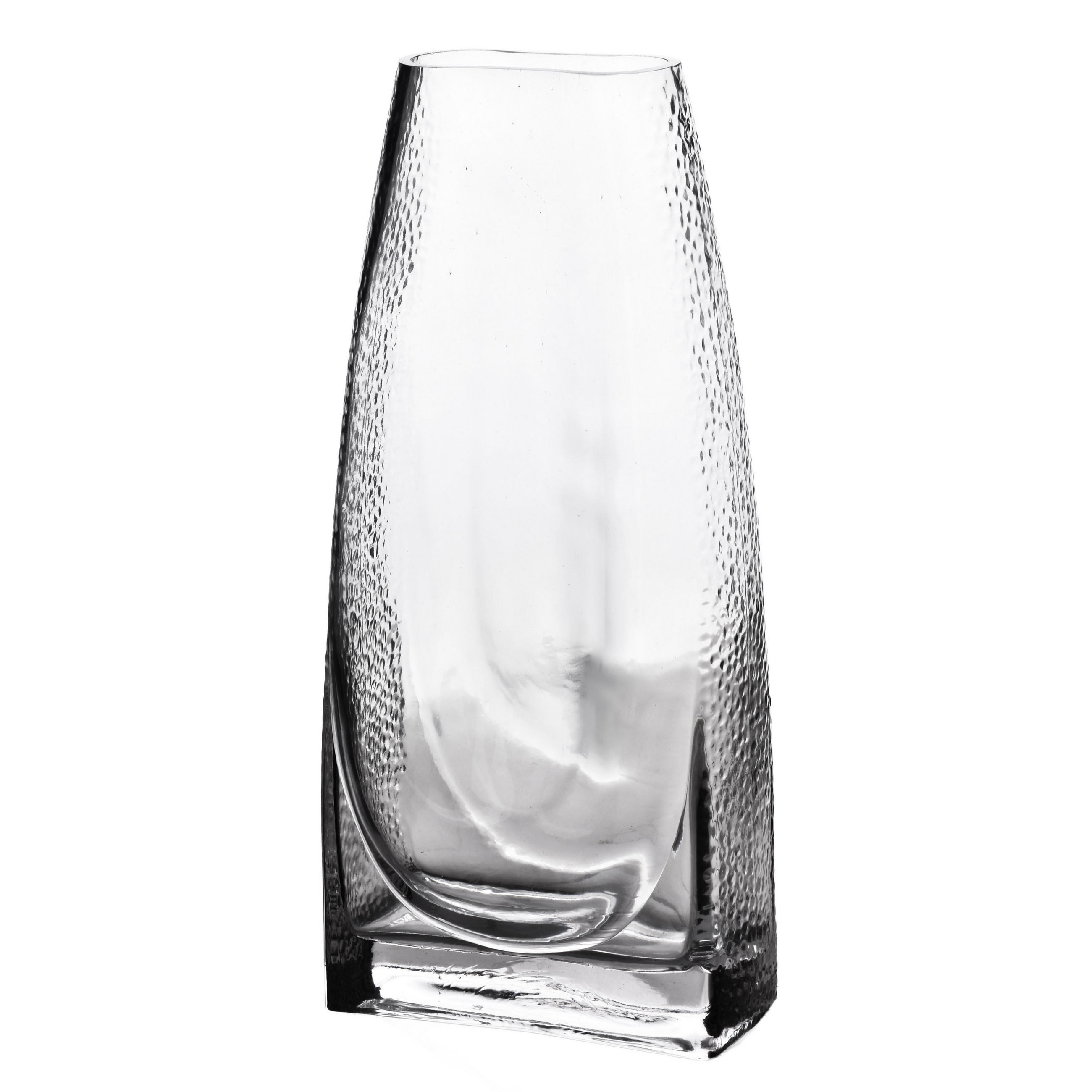 VASE Serenite Transparent 15/10x7xh35 cm Glas - Transparent, Glas (35cm) - Mondex