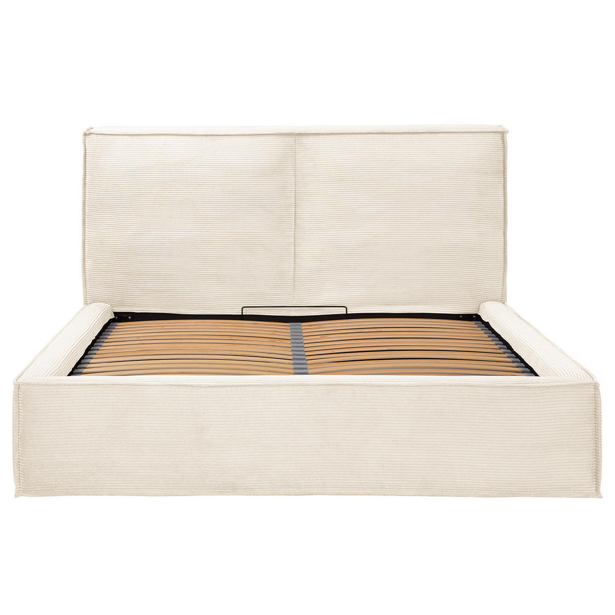 POLSTERBETT - Creme, Textil (220/200cm) - home24