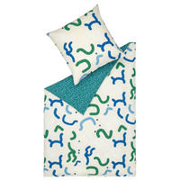 GANZJAHRESBETTWÄSCHE CRINKLES - Blau, Textil (140/200cm) - Esprit