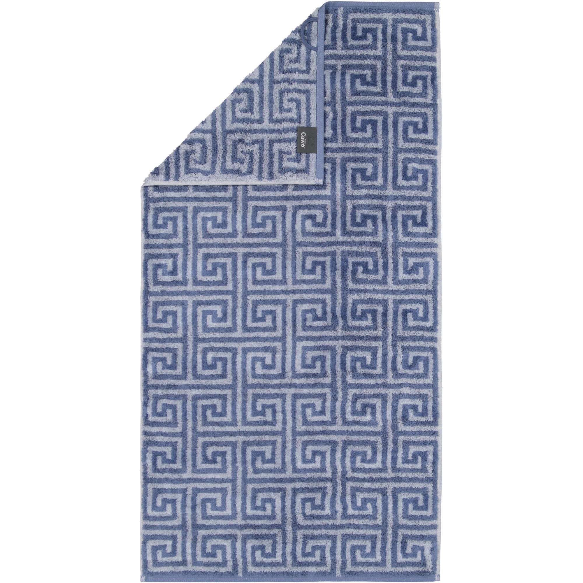 HANDTUCH NOBLESSE ELEGANCE ALLOVER 1088 NACHTBLAU - 11 - Blau, Textil (50/100cm) - Cawoe