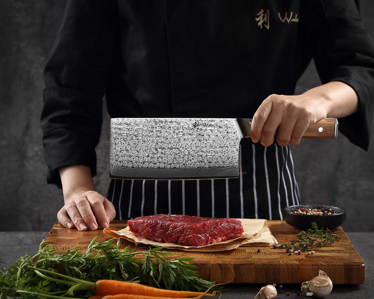 CHAI-DAO-MESSER 18 cm - Braun, Holz (31cm) - Wakoli