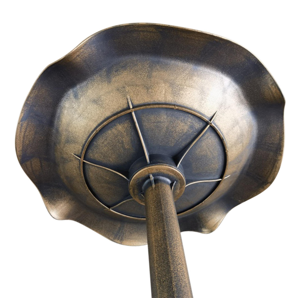 VOGELTRÄNKE DE-10002 Ø50 cm mit stabilem Standfuß, winterfest Bronze - Bronzefarben, Kunststoff (50/71/50cm) - ComfortXL