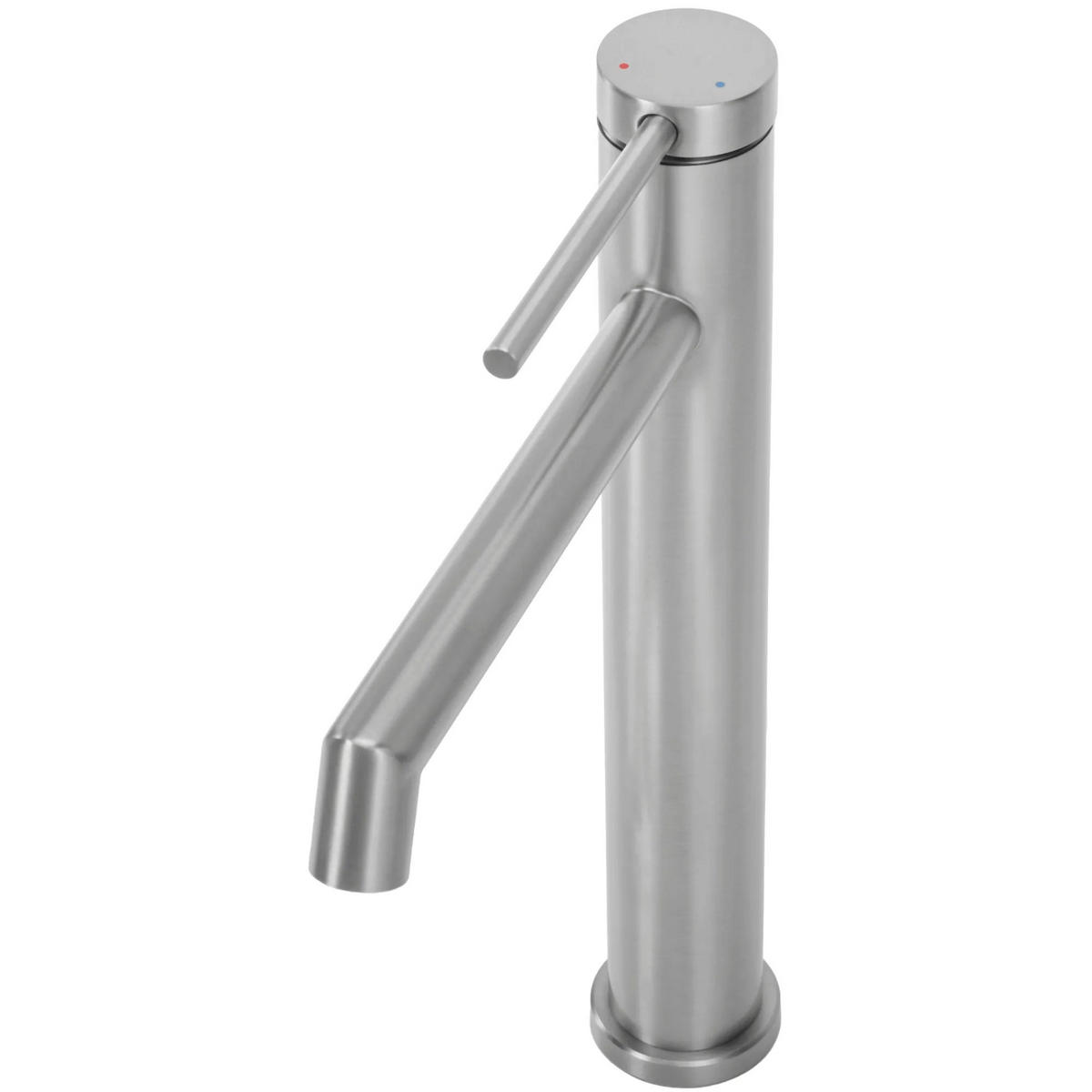 WASCHBECKENARMATUR Rea Foss Nickel Brush High - Nickelfarben, Metall (4/29.5/20cm) - REA