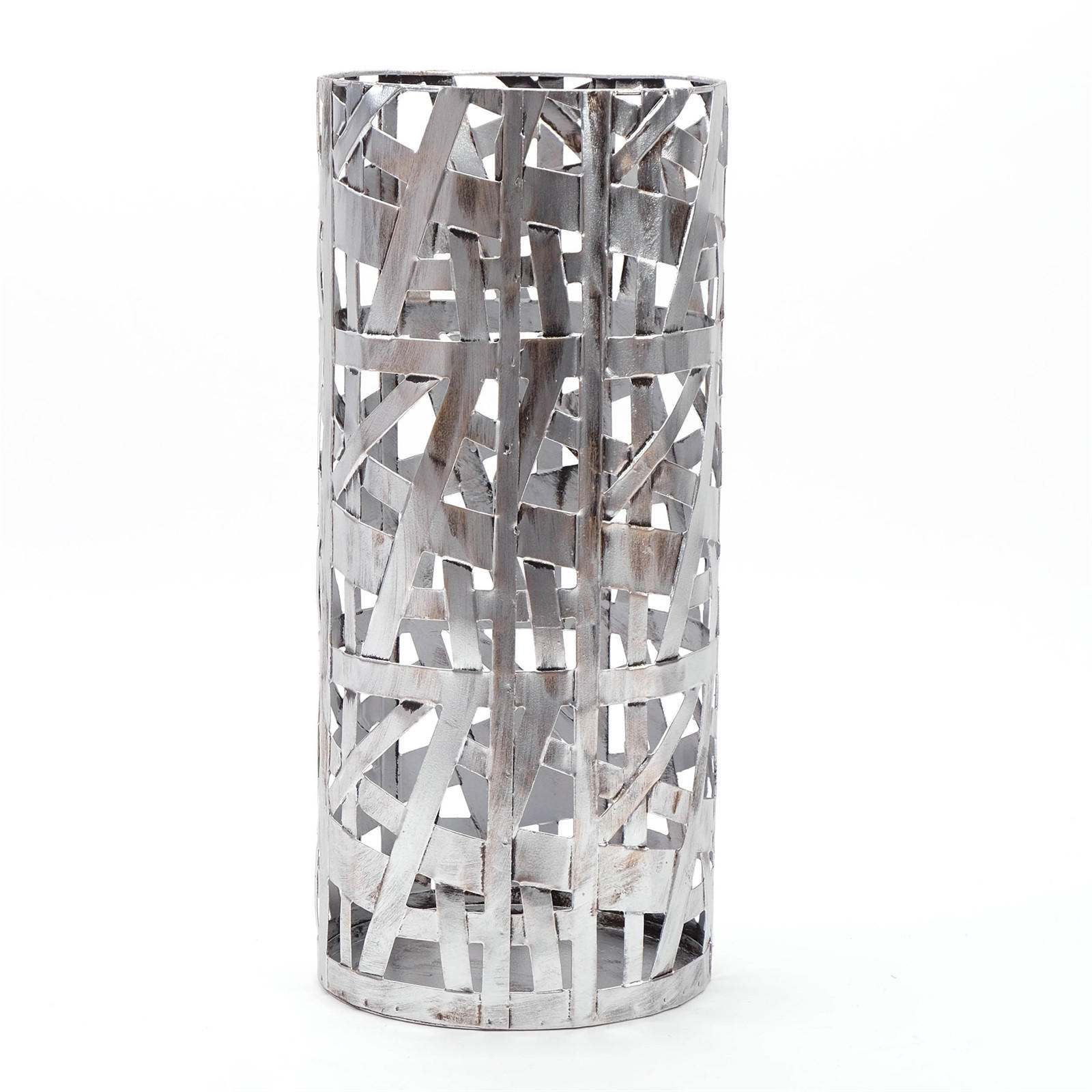 Design Delights Schirmständer Silber 22x50x22 cm