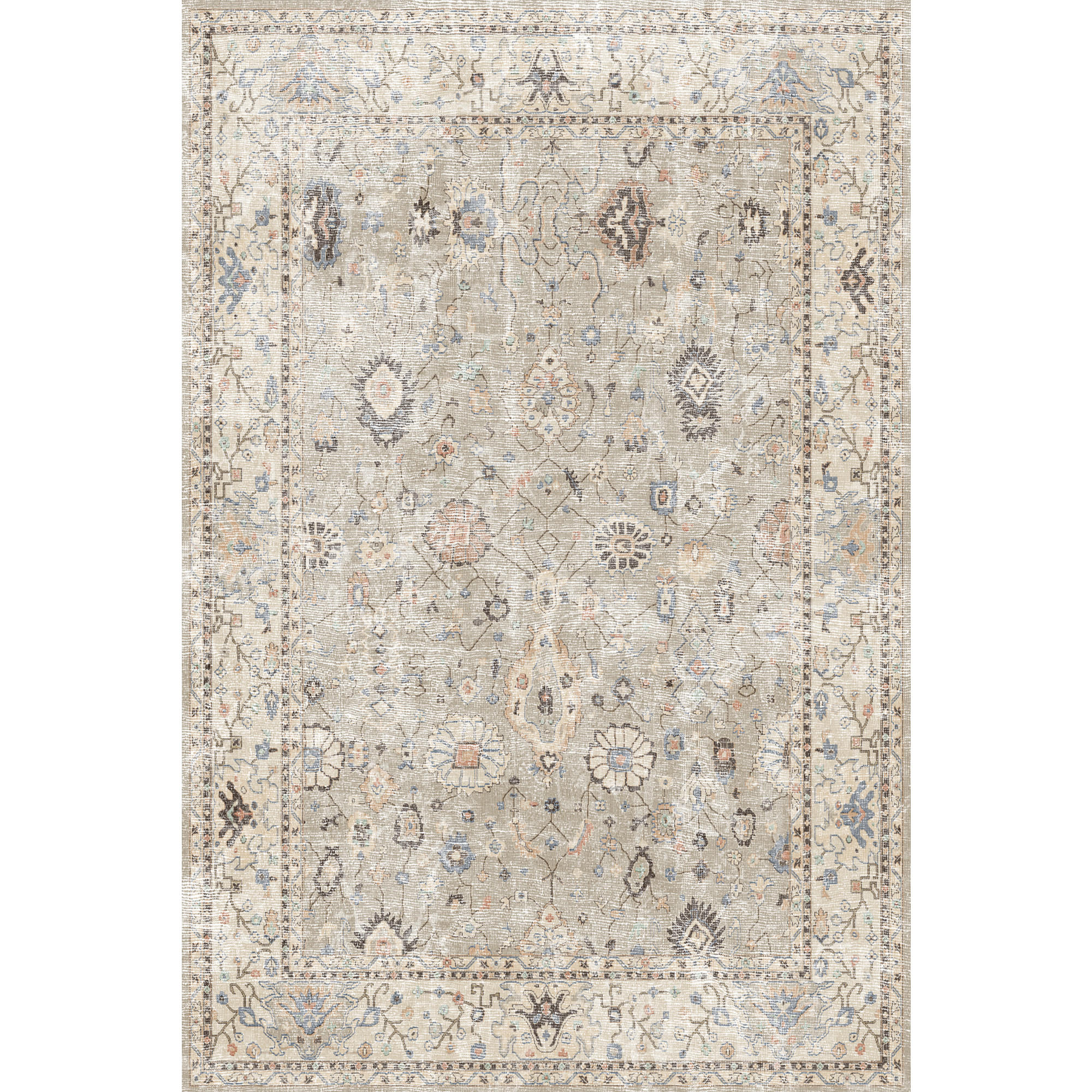 TEPPICH Monty 120x180 cm - Multicolor, Textil (120/180cm) - Bamyum