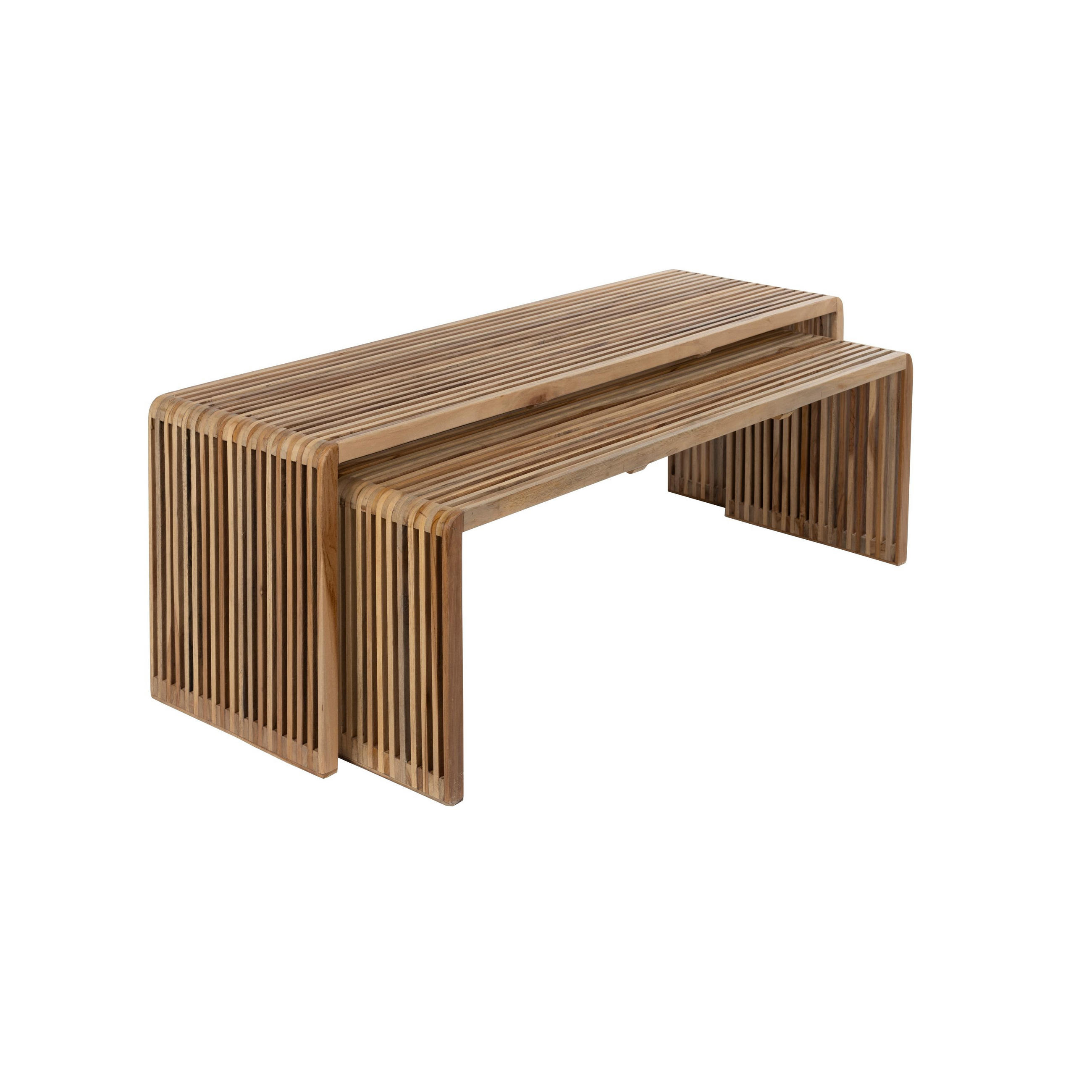 Housecraft Living Couchtisch Braun 35x41x114 cm