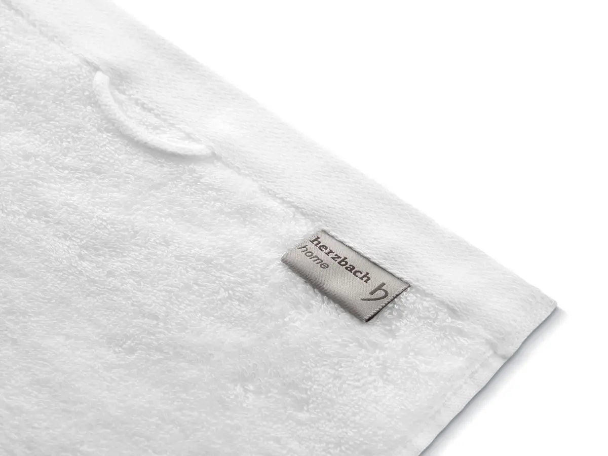 SEIFTUCH 3er Set Pura Weiß - Weiß, Textil (30/30cm) - Herzbach Home