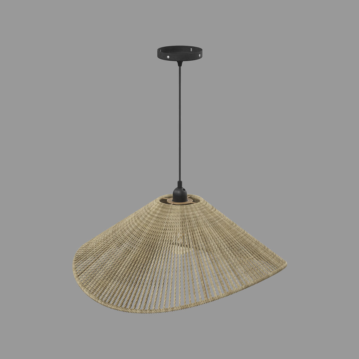 HÄNGELAMPE Myha 58 cm - Braun, Metall (58/47/20cm) - Atmosphera Createur d´interieur