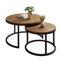 COUCHTISCH CIRI 2-in-1 Eichenholz Sterling - Schwarz, Holzwerkstoff (70/70/48cm) - Lookway