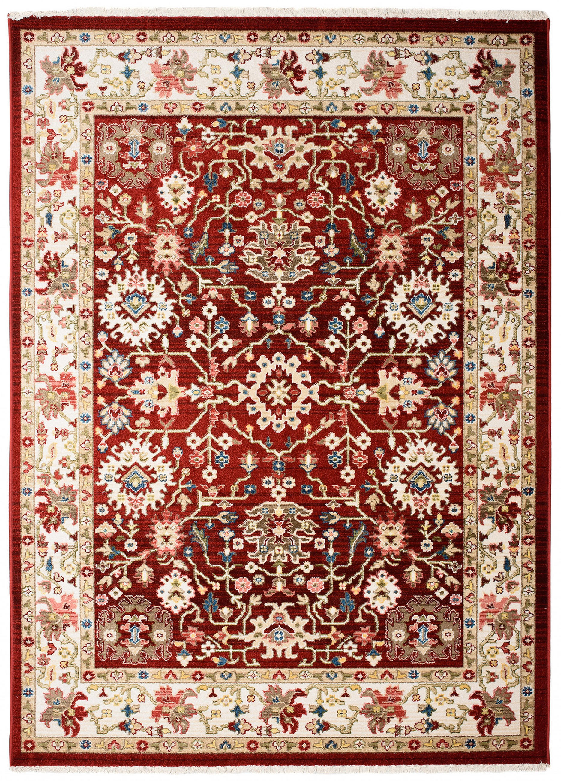 TEPPICH RIVIOLI Rot 120/170 cm - Rot, Textil (120/170cm) - Tapiso