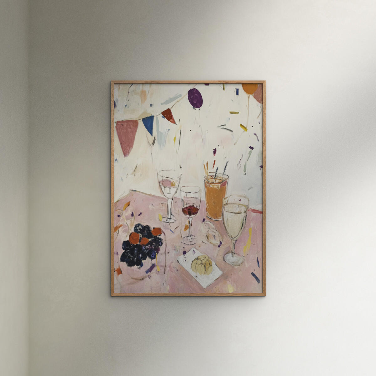 POSTER Treechild - Party Time No 1 - Multicolor, Papier (50/70/0.1cm) - Poster&Frame