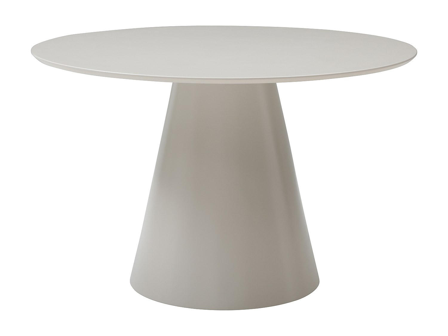 Vente-Unique Esstisch Beige 120x75.5x120 cm