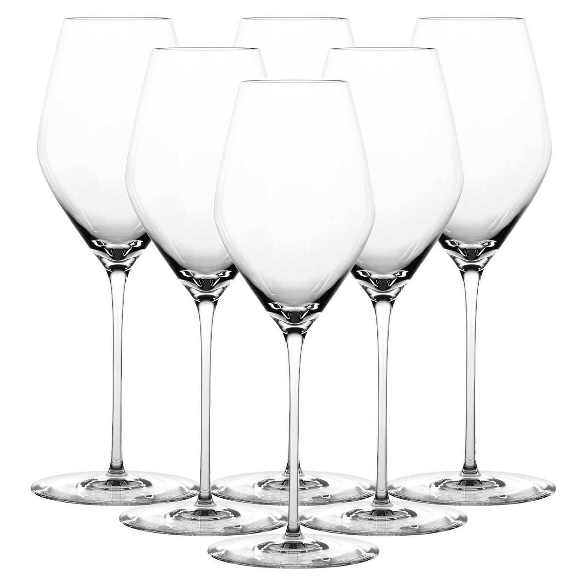 CHAMPAGNERGLÄSER Hi-Lite transparent 347 ml 6er Set - Transparent, Glas (0.347L) - Spiegelau