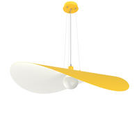 HÄNGELEUCHTE - Weiß, Metall (90/90/120cm) - Lumicom