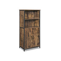 BÜCHERREGAL - Braun, Holzwerkstoff (35/125/60cm) - Hansiro