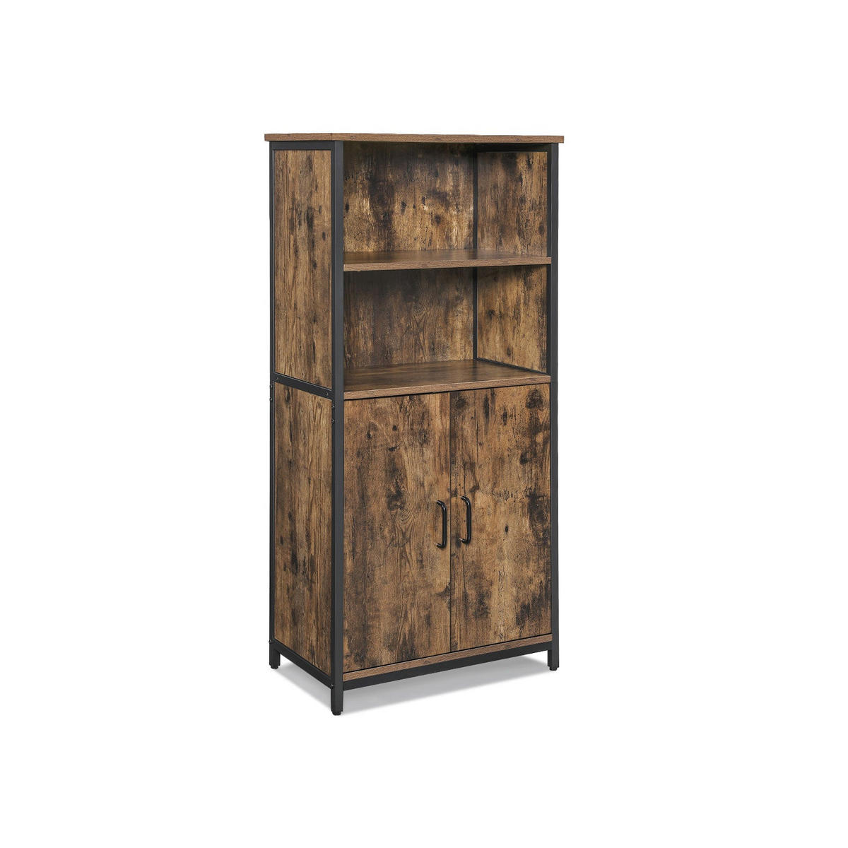 BÜCHERREGAL - Braun, Holzwerkstoff (35/125/60cm) - Hansiro