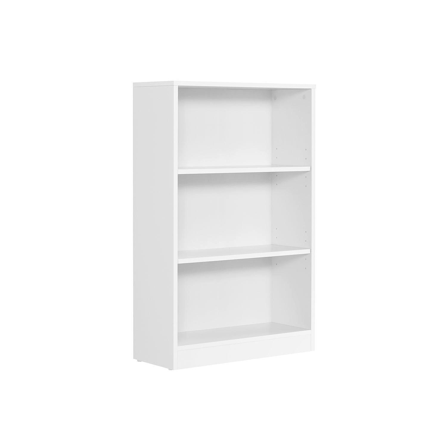 BÜCHERREGAL KINGSTOWN - Weiß, Holzwerkstoff (60/93/24cm) - Hansiro