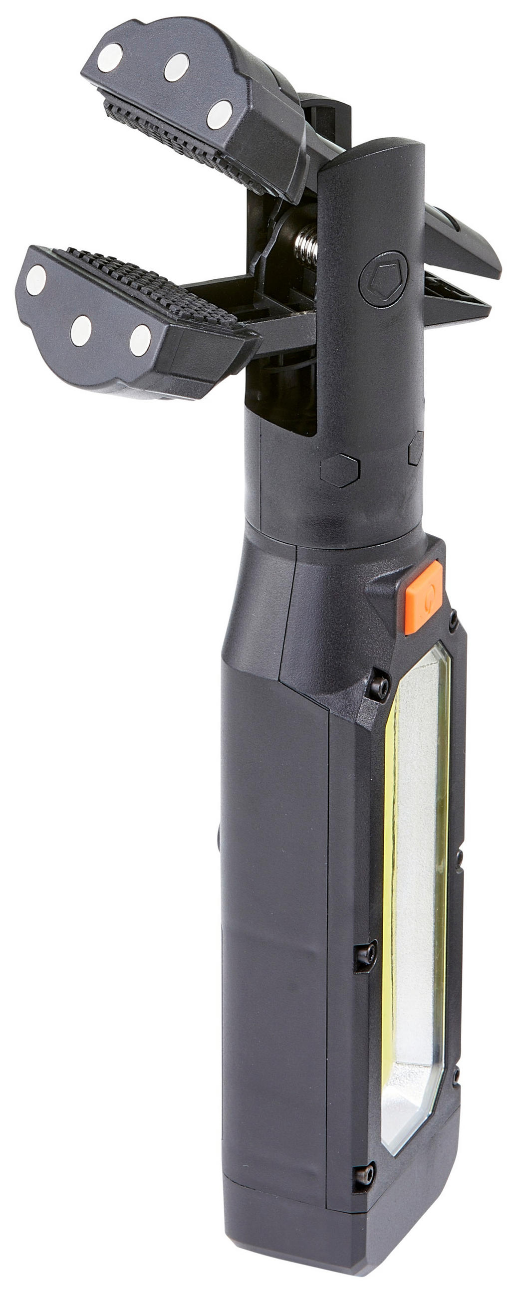 LED-ARBEITSLAMPE - kabellos mit Magnethalterung und Haken für Werkstatt, Camping und Renovierung - Schwarz, Kunststoff (6/32/5cm) - Northpoint