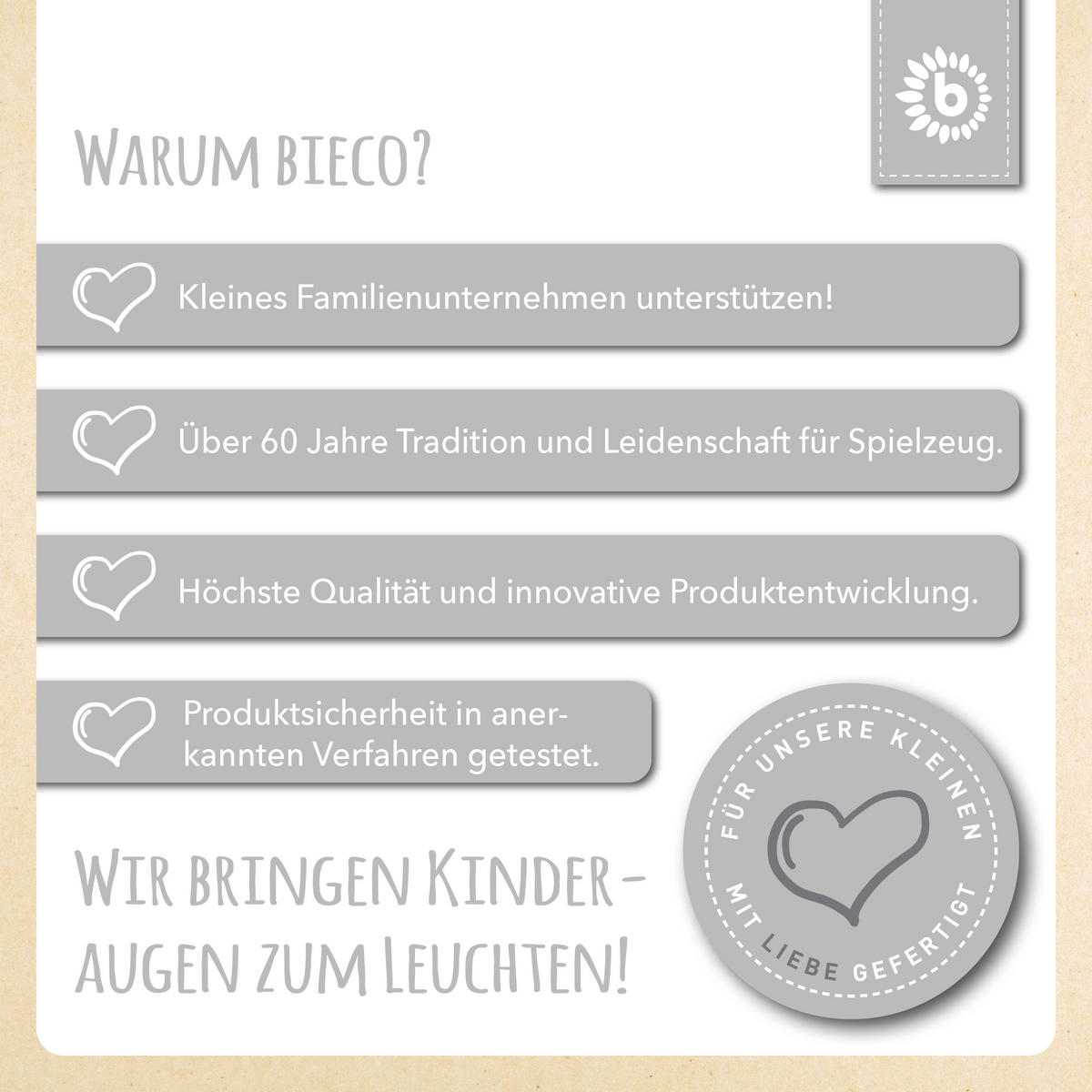 KINDERTISCH mit 2 Stühlen für innen - Grau, Kunststoff (62/52/62cm) - Bieco Spielwaren