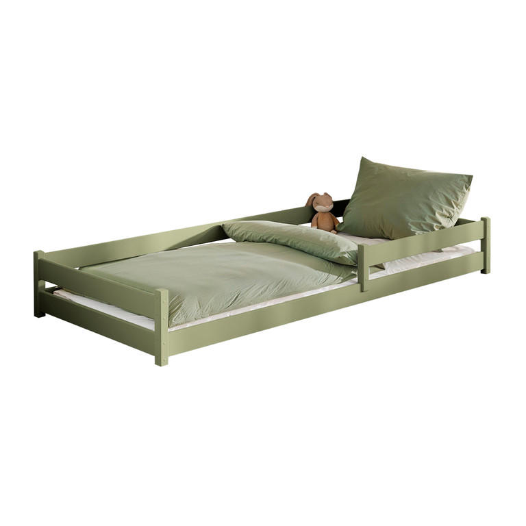 KREVET 90/190 Lily Oliva - zelena, drvo (90/190cm) - Petits-meubles