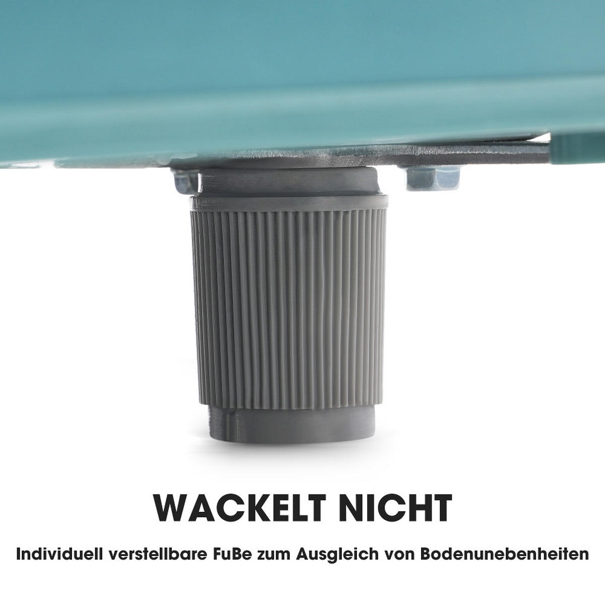 KÜHL-GEFRIER-KOMBINATION MIT GEFRIERFACH, Doppeltür, Cyan, 46/89/45 cm - Türkis, Metall (51/50/95.8cm) - Rolipo