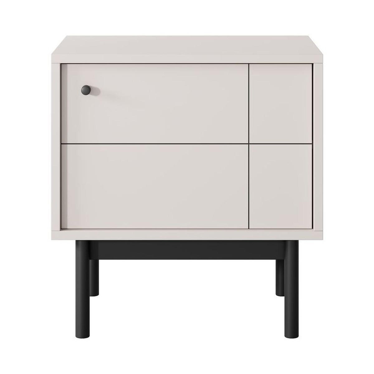 NACHTTISCH – S54 – 54 cm – JAPANDI – Kaschmir - Kaschmir, Holzwerkstoff (53.5/56.6/39cm) - hi-markt