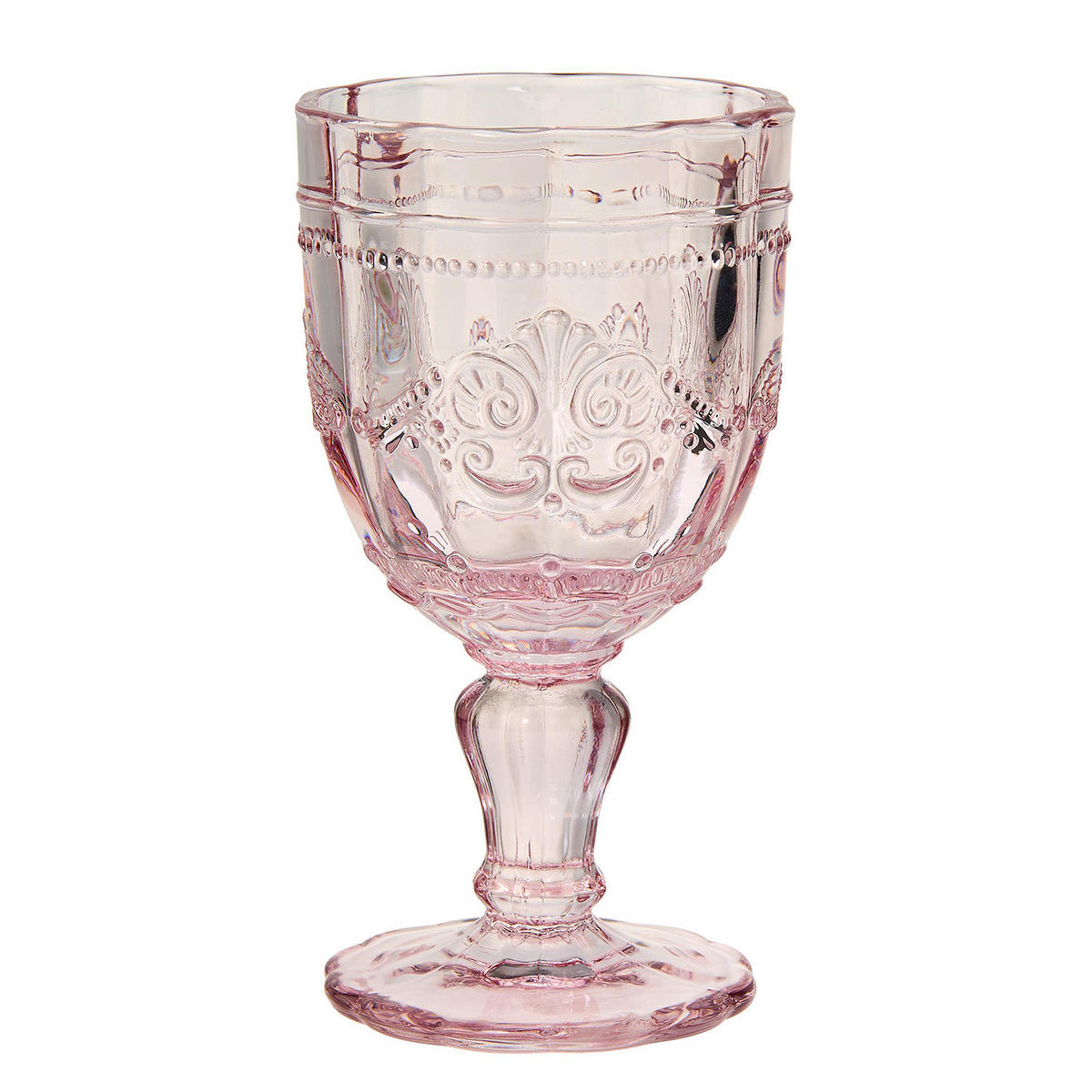 WEINGLAS (6er Set) Victorian - Hellrosa, Glas (0.23L) - Butlers