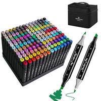 MARKER Set 168 Farben mit Tasche - Multicolor, Kunststoff (10/10/15cm)