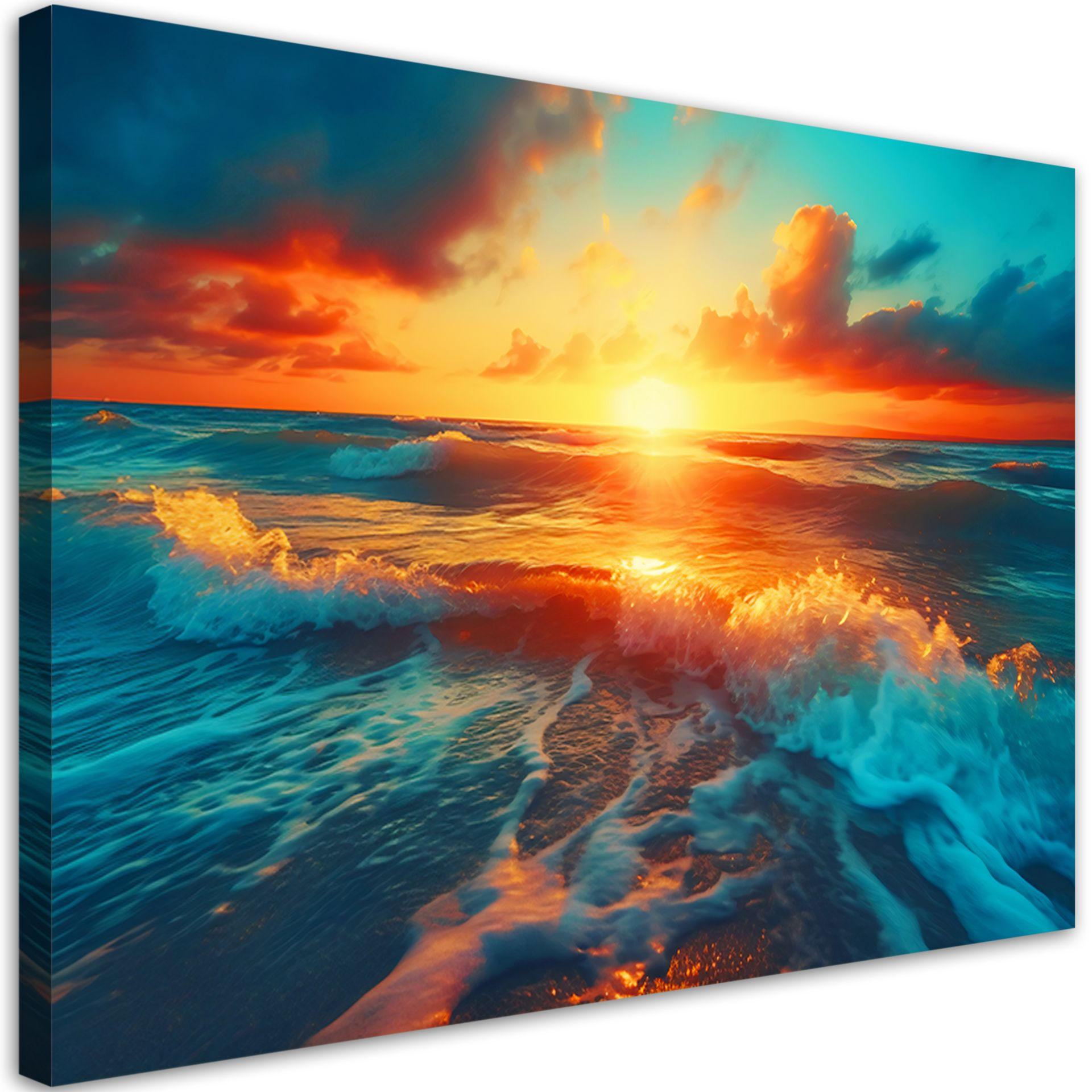 KUNSTDRUCK Lila 100/70 cm - Lila, Textil (100/70cm) - KUNSTLOFT