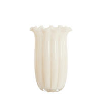 VASE Sedona Weiß Ø23,5/38 cm - Weiß, Glas (23.5/38cm) - Light & Living