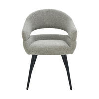 ESSZIMMERSTUHL 2 Er Set aus Stoff 62x58x85cm, taupe - Taupe, Textil (62/85/58cm) - Livingfurn