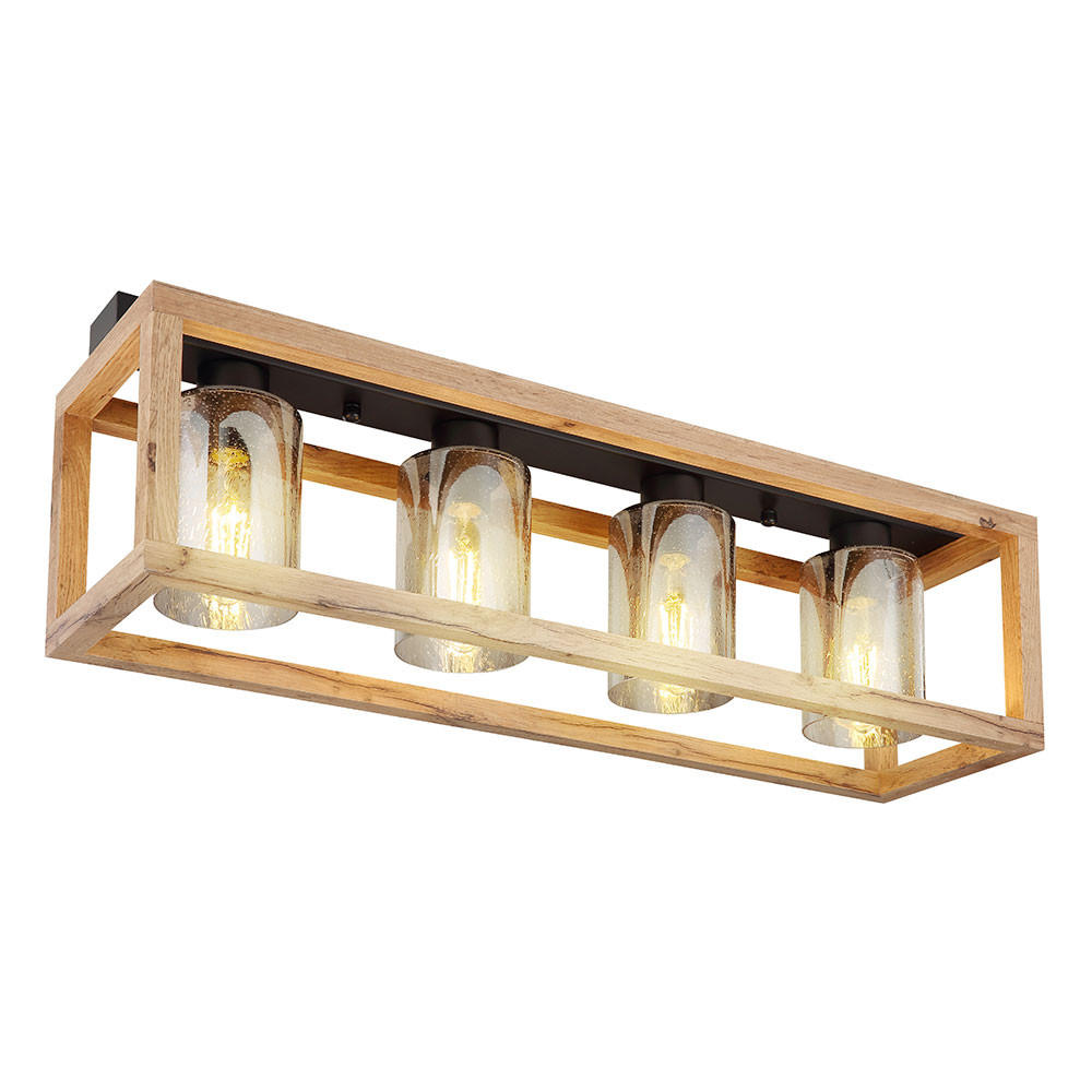 Globo Lighting Deckenleuchte Braun 20x22.5x75 cm