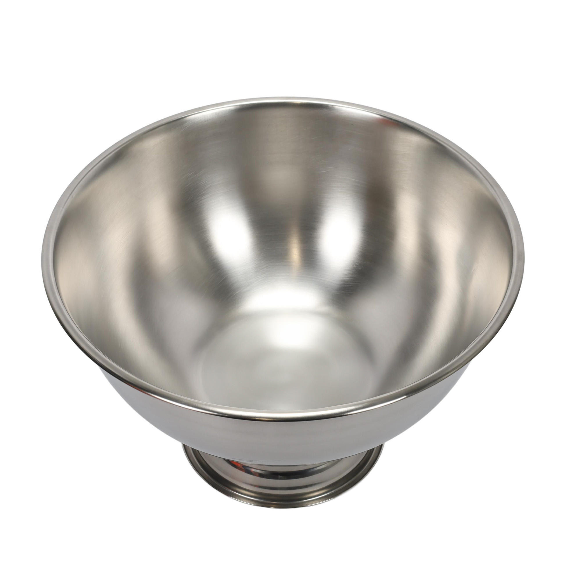 EDELSTAHLSCHALE für Obst 39/39/24 cm - Silberfarben, Metall (39/24/39cm) - Excellent Houseware