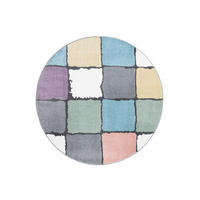 JUGEND-TEPPICH Young 919 Multi 160 cm Rund - Multicolor, Textil (160/160cm) - carpet city