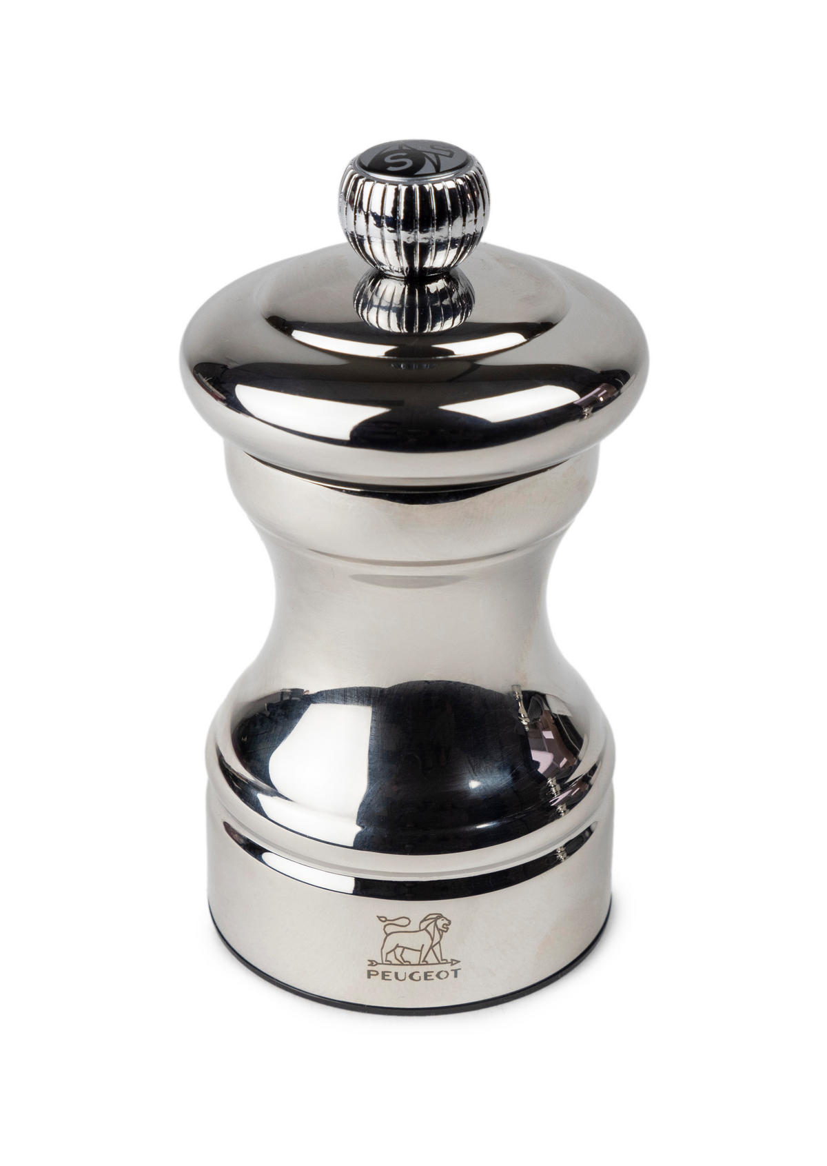 SALZMÜHLE Bistro Chef Shiny 10cm Zirkonia-Mahlwerk - Grau, Metall (5/9.3/5cm) - PEUGEOT