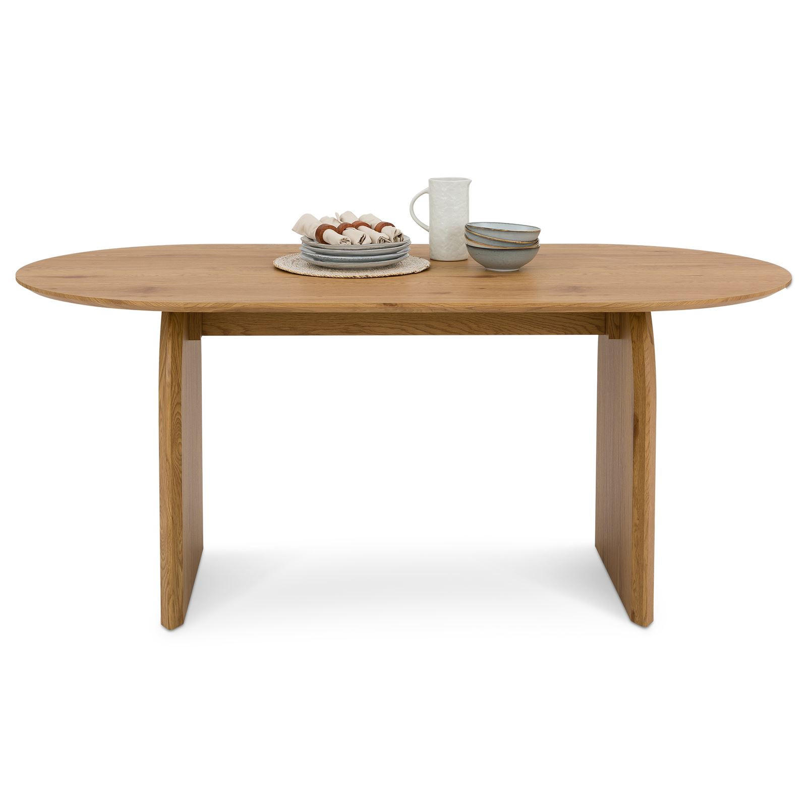 ESSTISCH MALA Eiche - Eichefarben, Holzwerkstoff (90/180/76cm) - IDIMEX