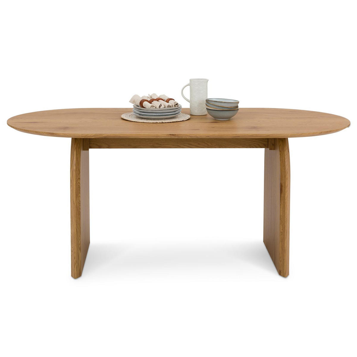 ESSTISCH MALA Eiche - Eichefarben, Holzwerkstoff (90/180/76cm) - IDIMEX