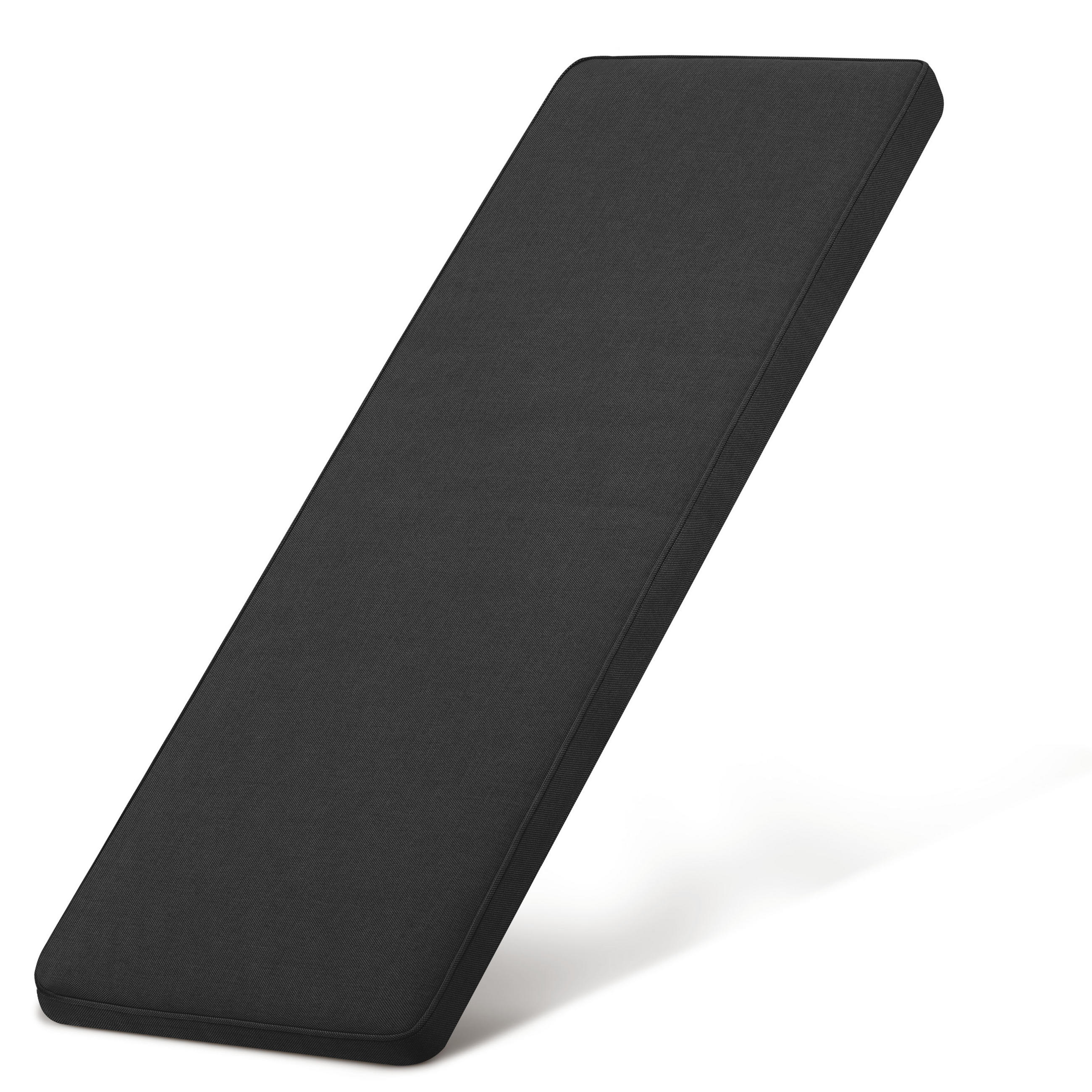 BANKAUFLAGE QD-BK 100x48x5cm Anthrazit - Anthrazit, Textil (48/100cm) - Beautissu 
