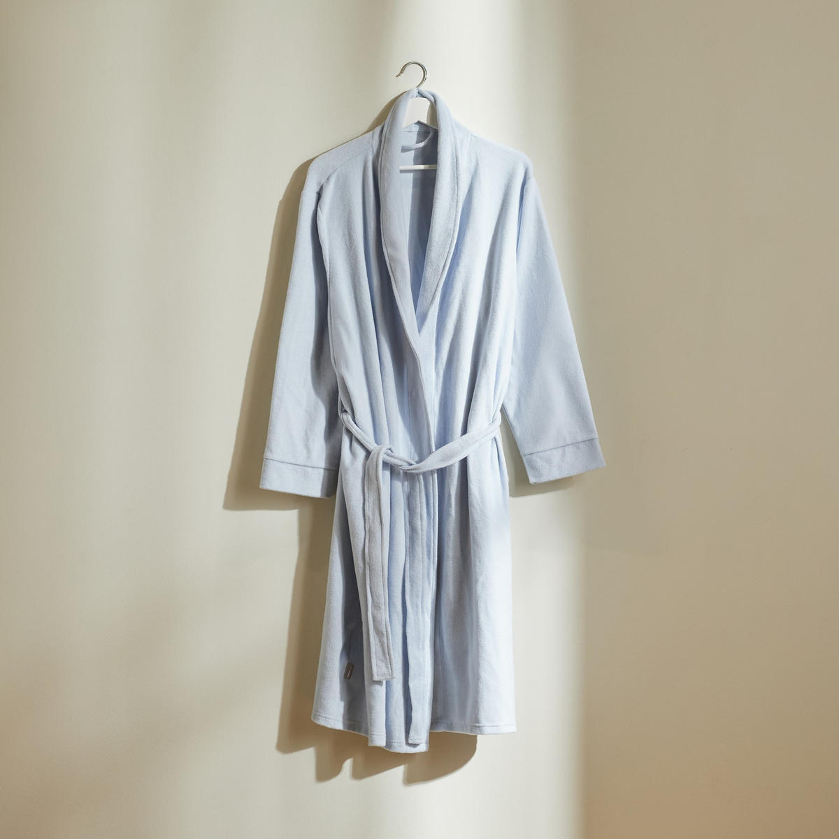 BADEMANTEL MIT BAUMWOLLE Polina - Hellblau, Textil (Einheitsgrößenull) - home&you