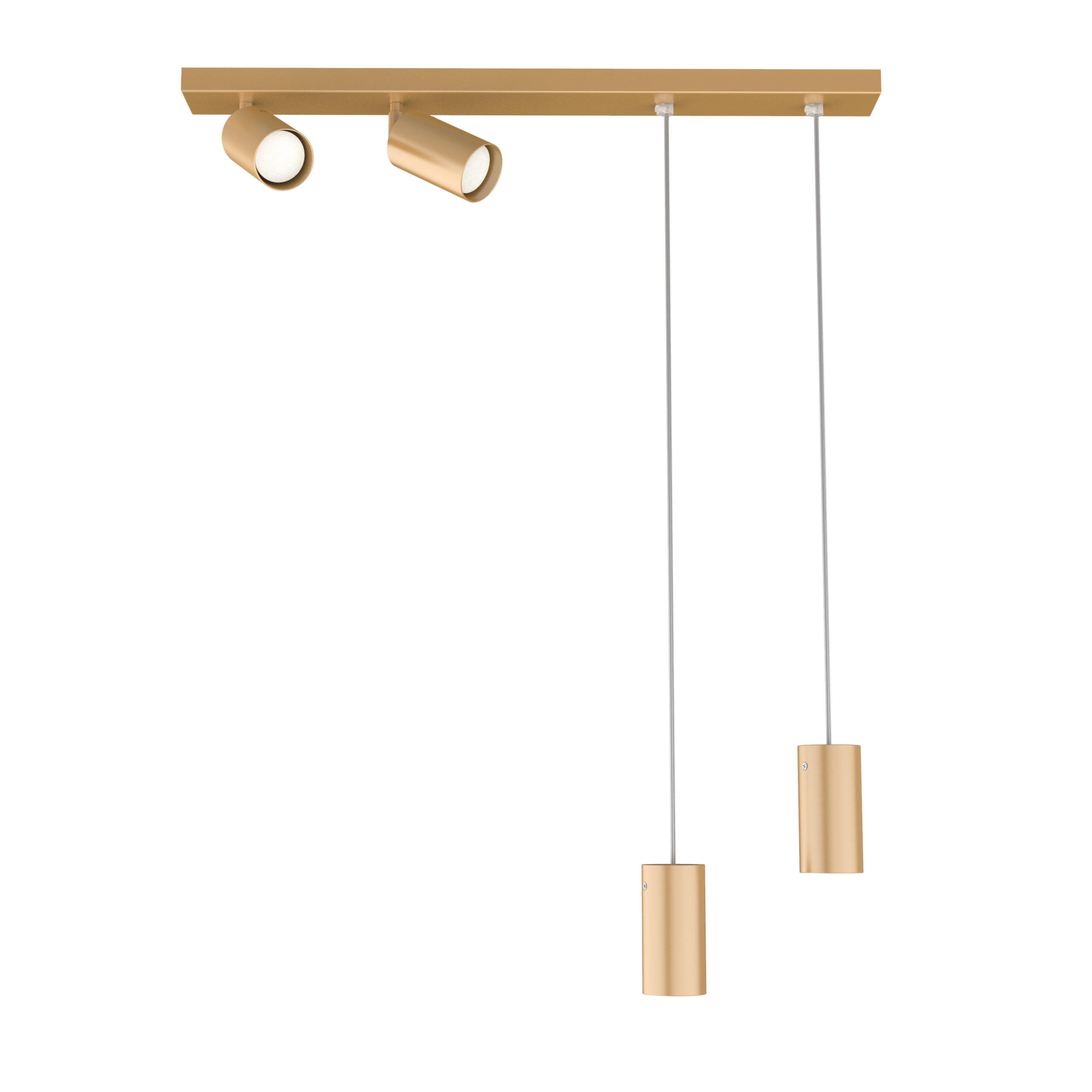 STRAHLER - Goldfarben, Glas (6/70/120cm) - Lumicom