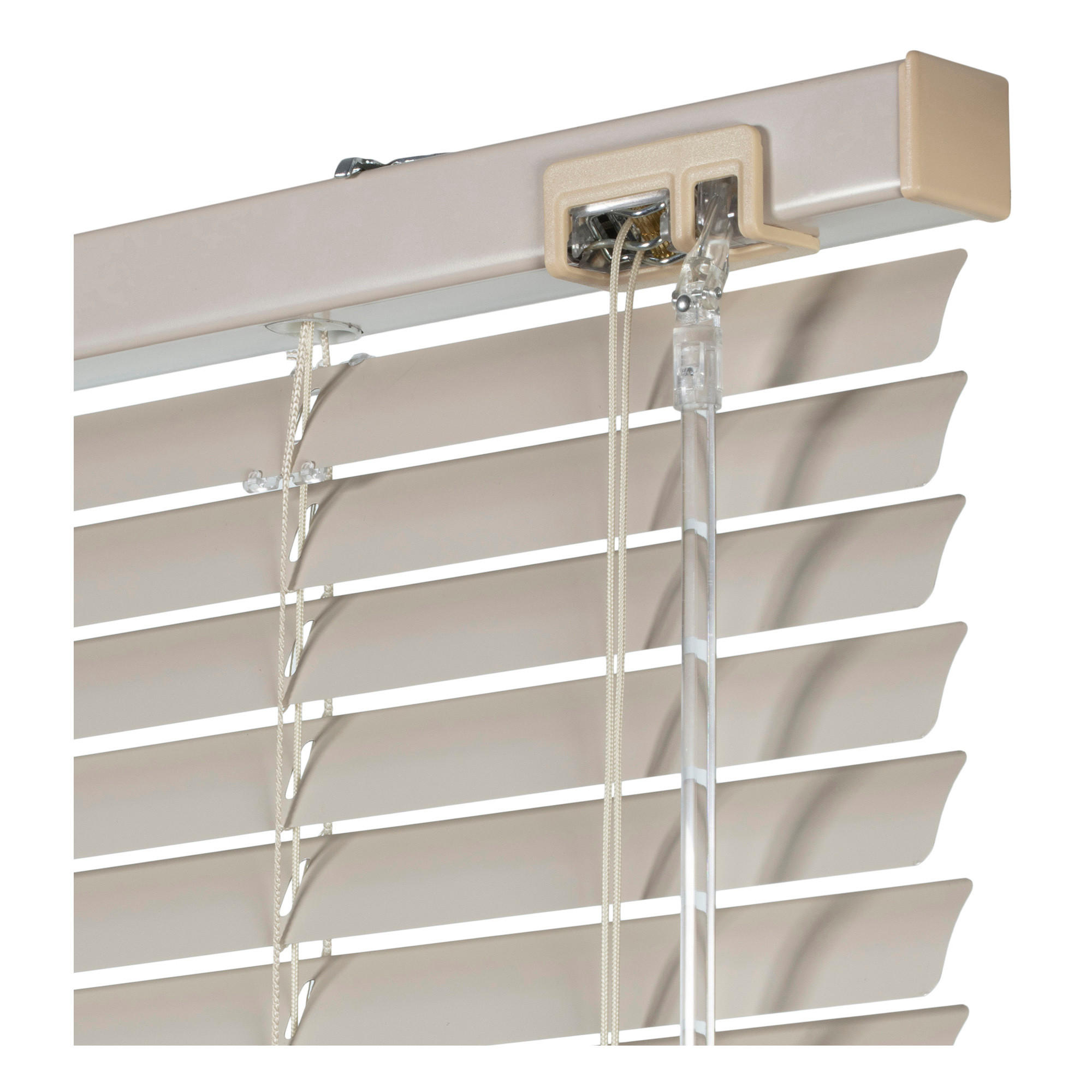 Thumbnail - Viewtex Aluminiumjalousie, Beige, Textil, 100x175 cm, Wohntextilien, Rollos & Jalousien, Jalousien