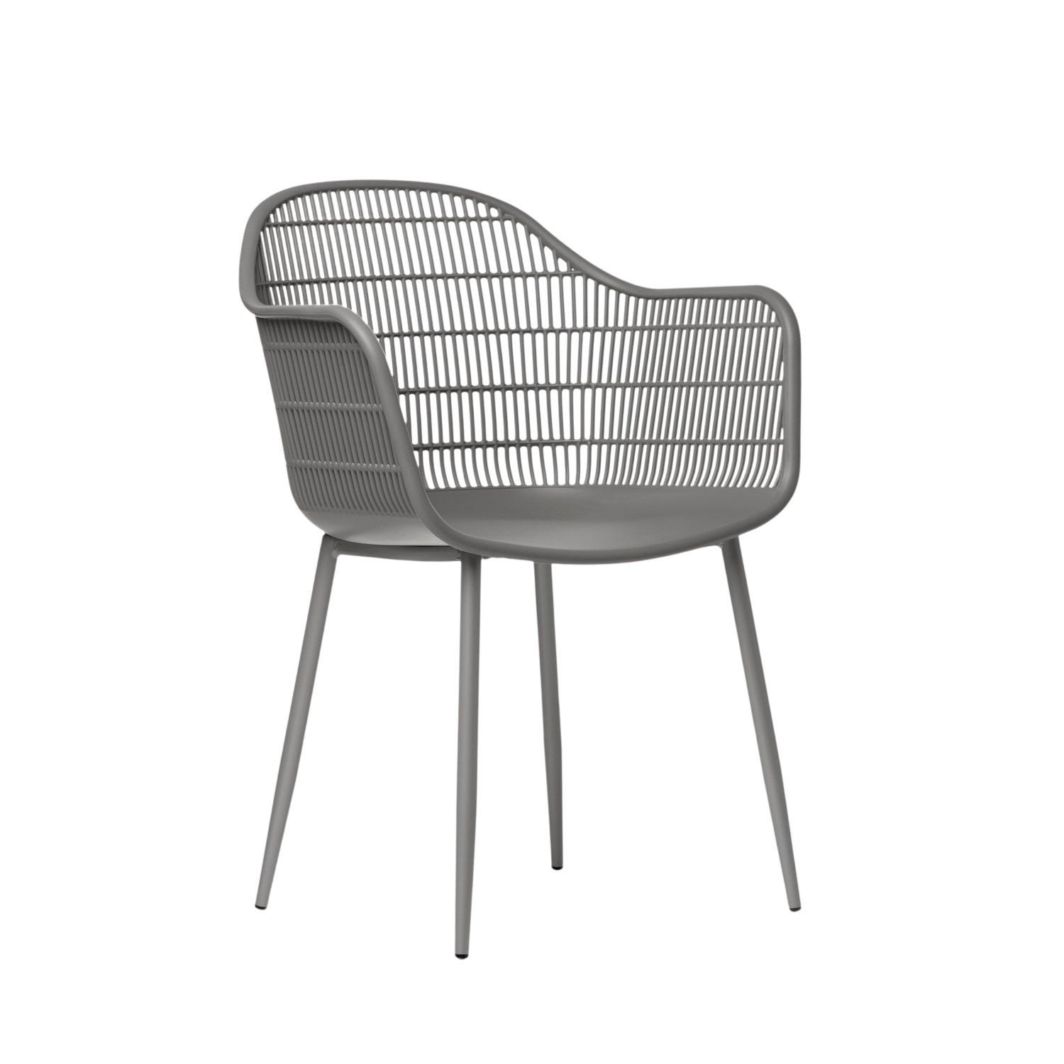 Klast Home Stuhl Grau 62x85x55 cm