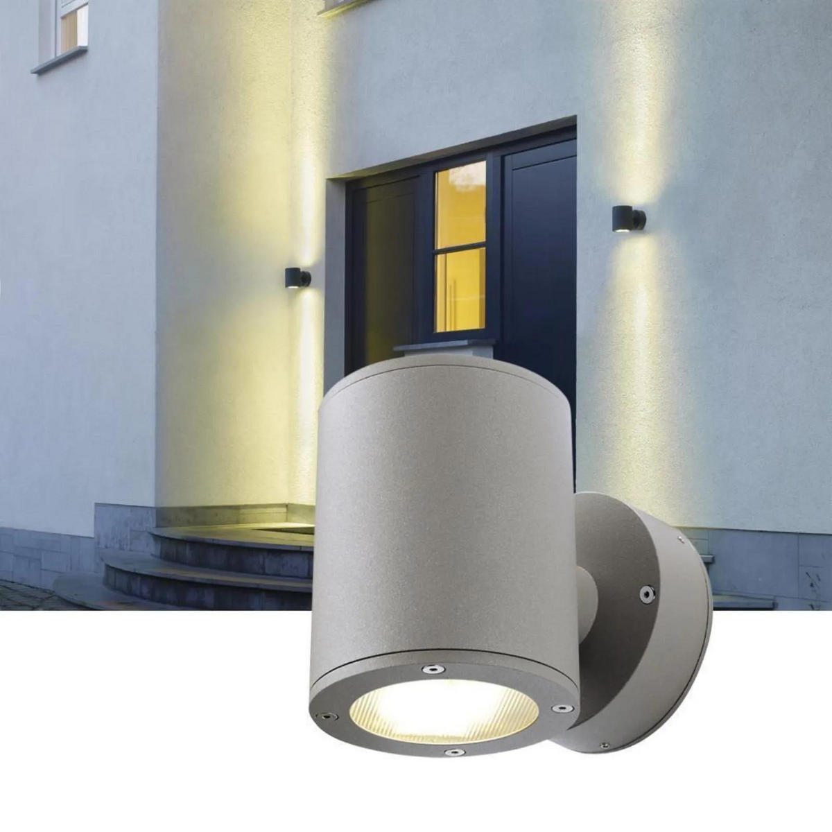 WAND- & DECKENLEUCHTE Sitra Wall - Anthrazit, Metall (10/12.5/15.5cm) - SLV